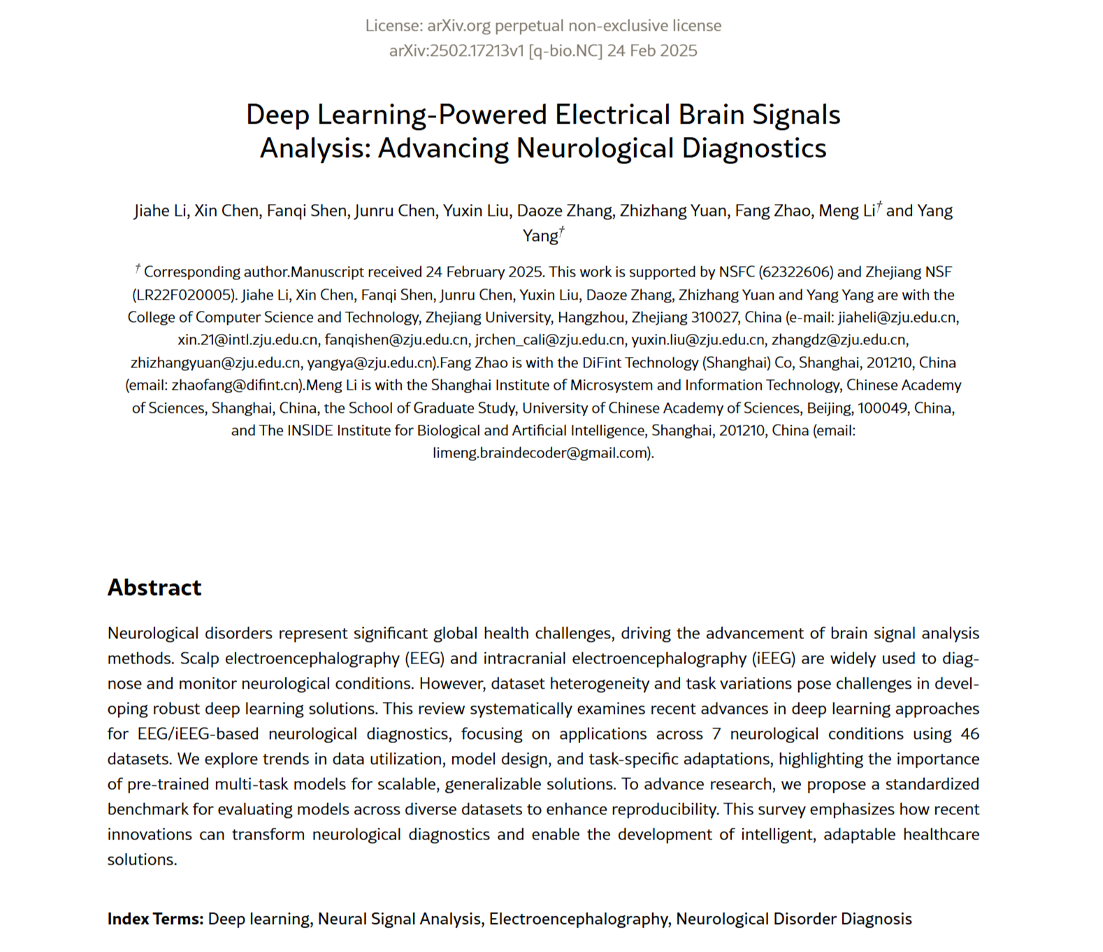 Análise de Sinais Cerebrais Potencializada por Aprendizado Profundo